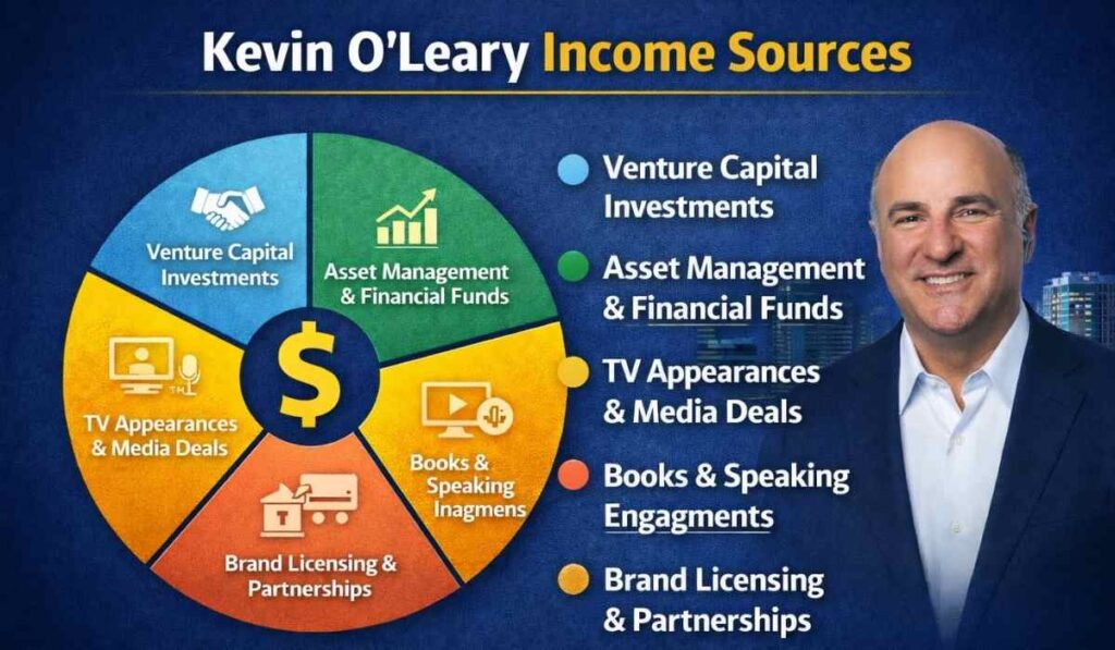 Overview of Kevin O’Leary’s business ecosystem