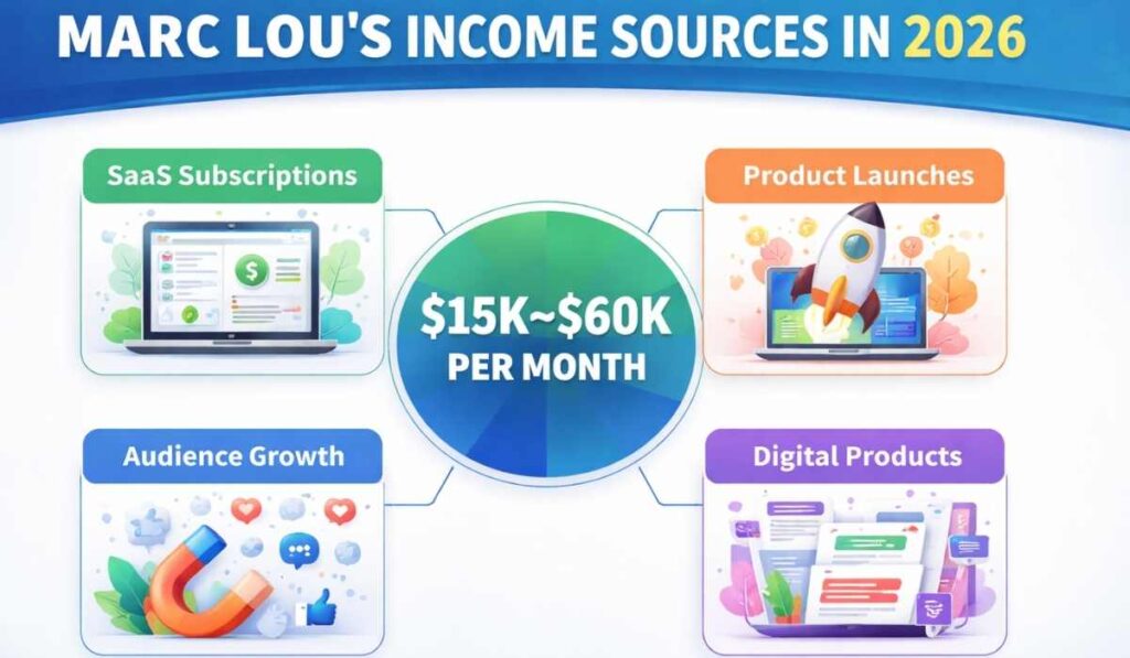 Marc Lou's Income Sources in 2026
