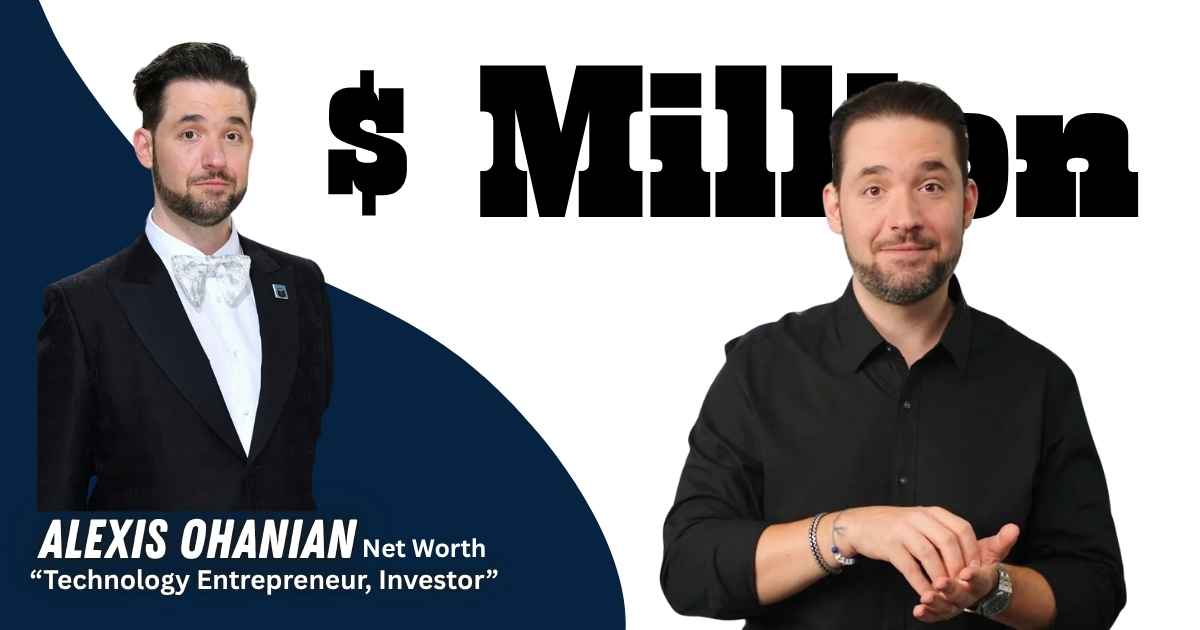 Alexis Ohanian net worth 2026 Reddit co-founder venture capital investor wealth overview