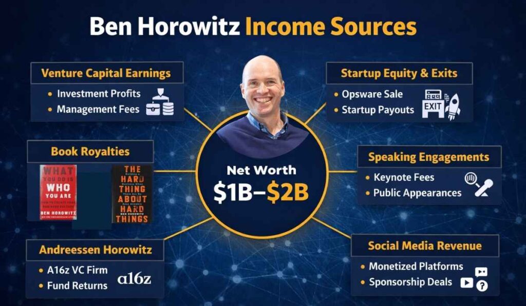 Ben Horowitz Income Sources