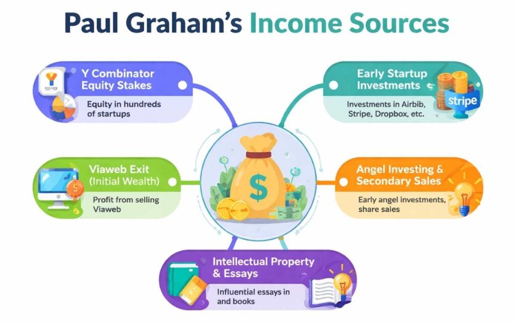 How Paul Graham makes money Y Combinator equity investments explained
