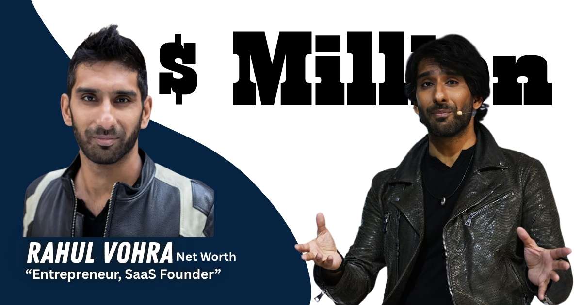 Rahul Vohra net worth 2026 and Superhuman SaaS income breakdown