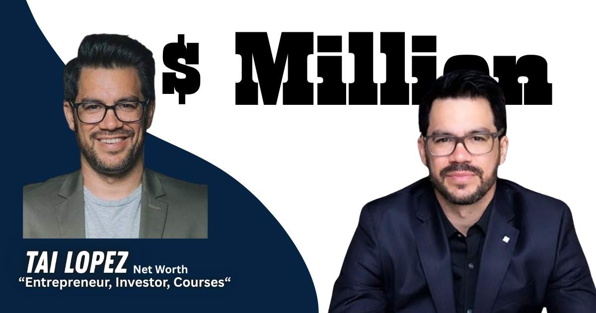 How Tai Lopez makes money in 2026 courses e-commerce investments chart