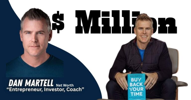 Dan Martell net worth 2026 showing SaaS Academy success, business growth and multi-million dollar entrepreneur lifestyle
