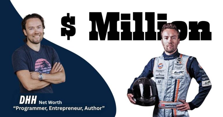 DHH net worth 2026 overview showing David Heinemeier Hansson wealth, income sources, and Basecamp SaaS earnings