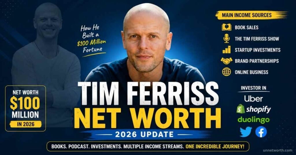 what is Tim Ferriss net worth in 2026?