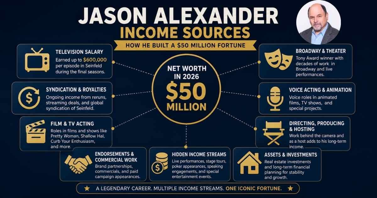 Jason Alexander Net Worth 2026: How the Seinfeld Star Built a $50