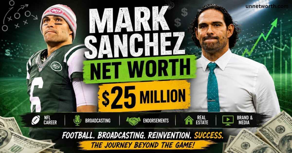Mark Sanchez Net Worth 2026 – Inside His $25 Million Comeback Story