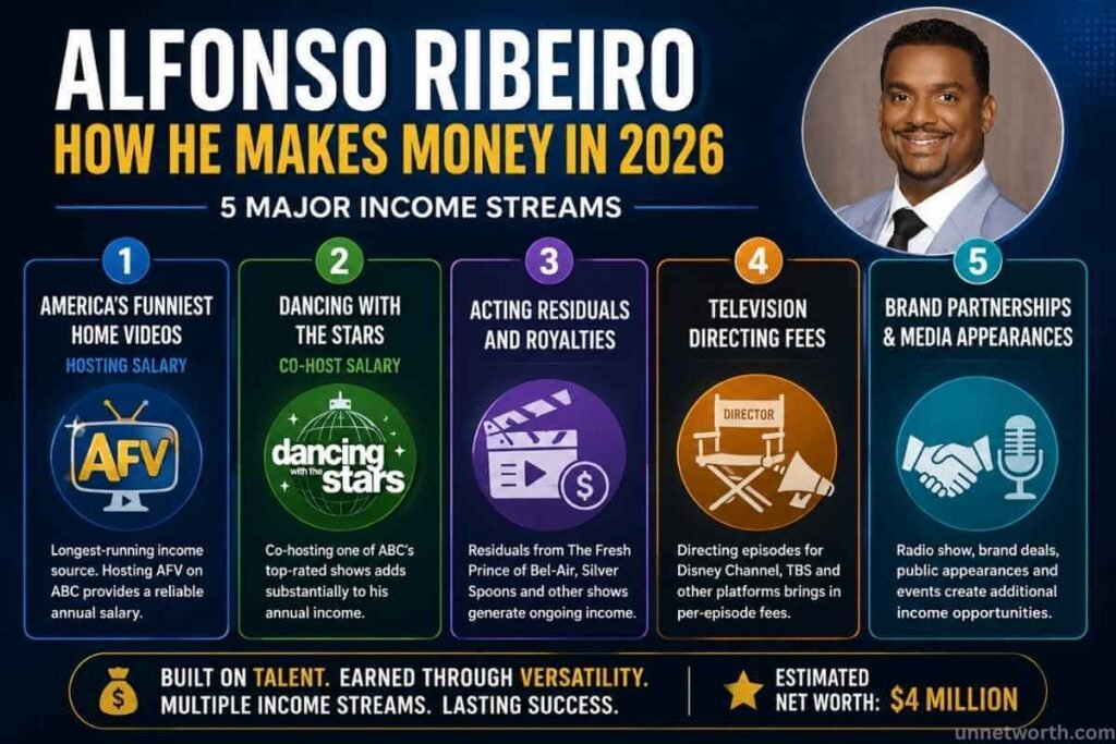 How Does Alfonso Ribeiro Make Money in 2026?