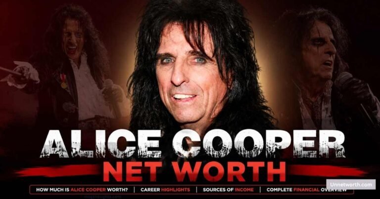 What is Alice Cooper Net Worth In 2026 ?