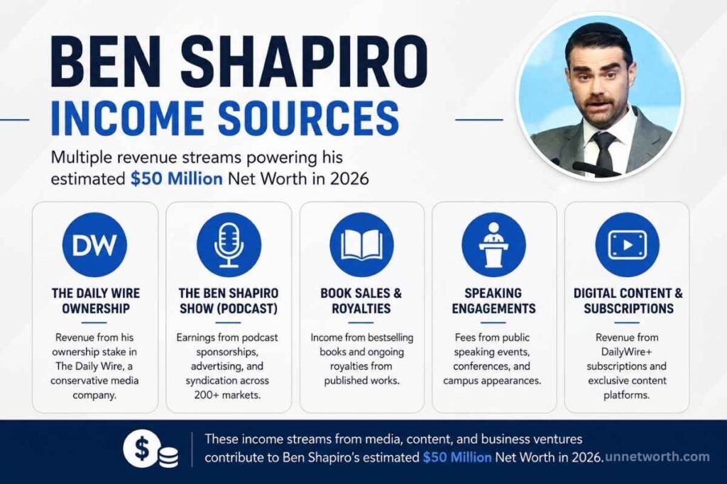 Ben Shapiro Income Sources
