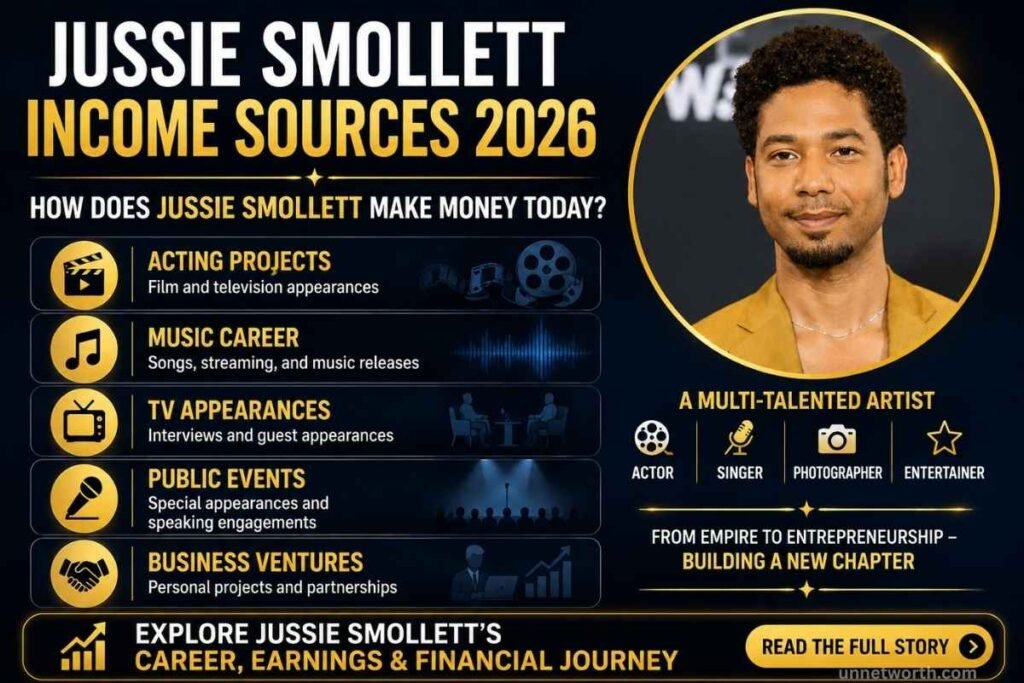 How Does Jussie Smollett Make Money in 2026?