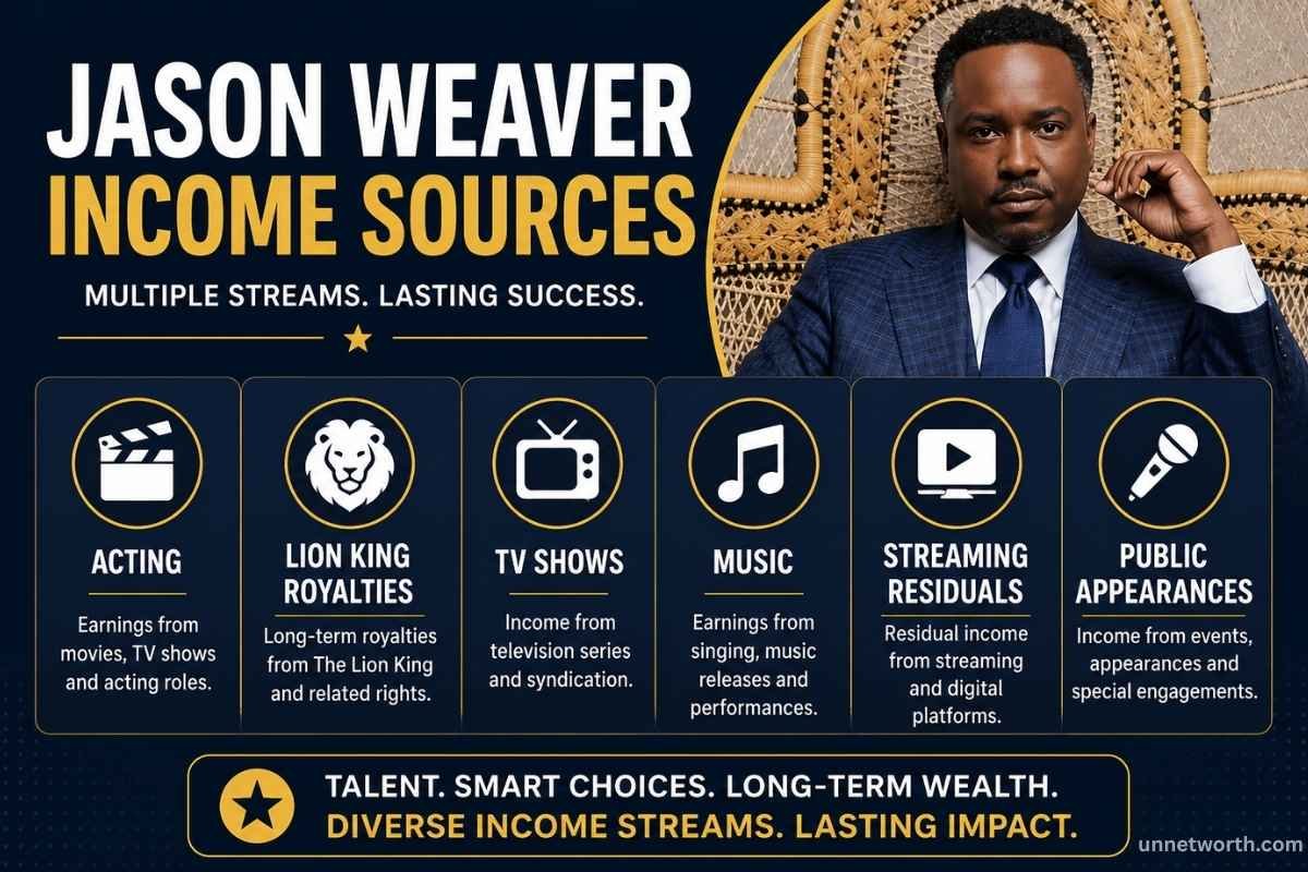 How Does Jason Weaver Make Money?