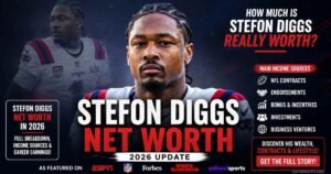 What is Stefon diggs net worth in 2026?